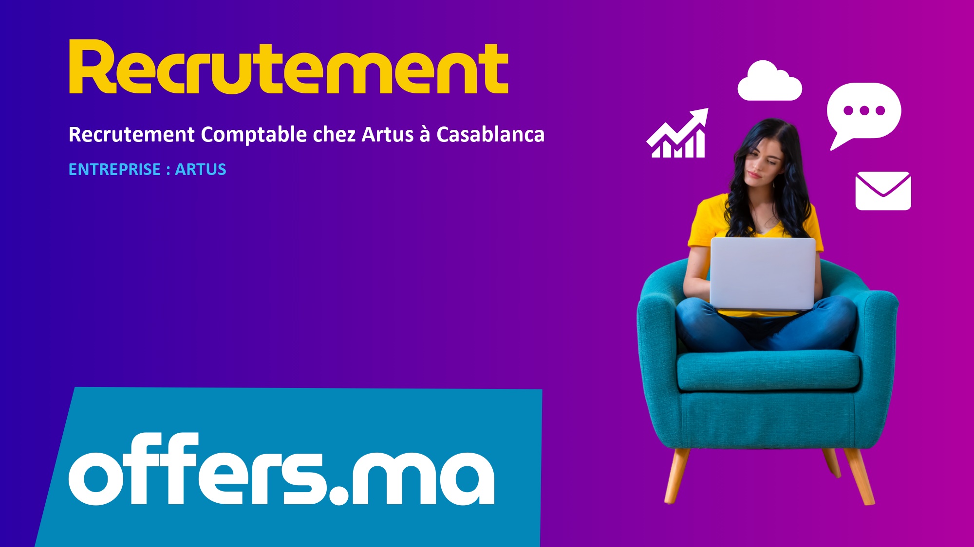 Recrutement Comptable chez Artus à Casablanca