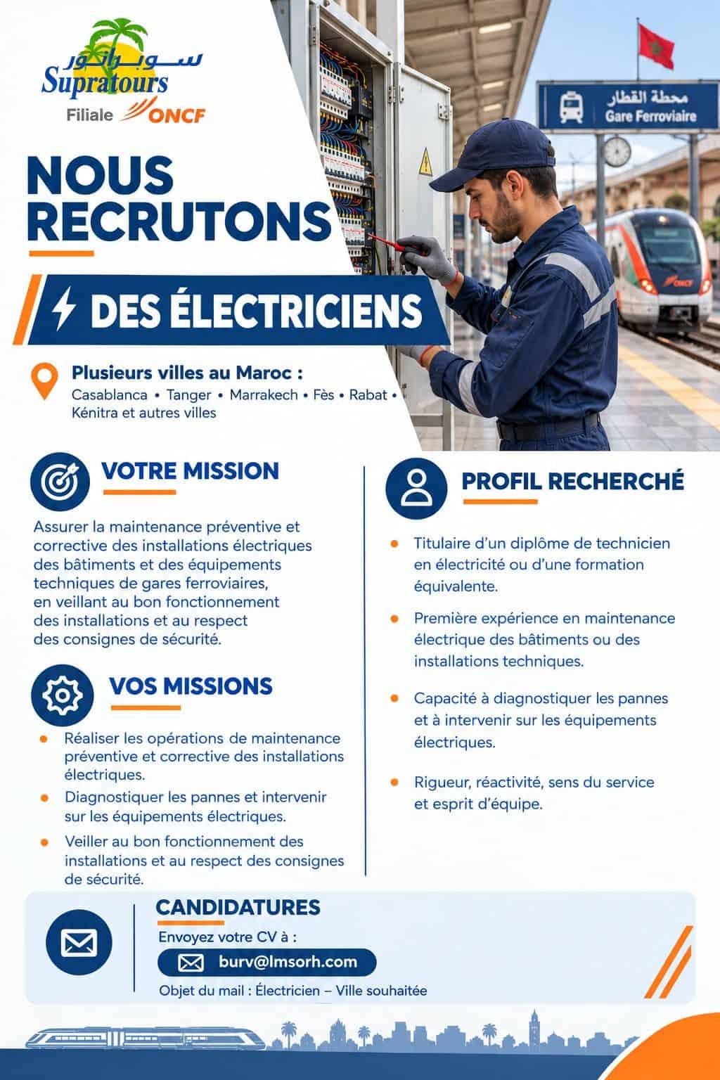 Supratours Travel recrute