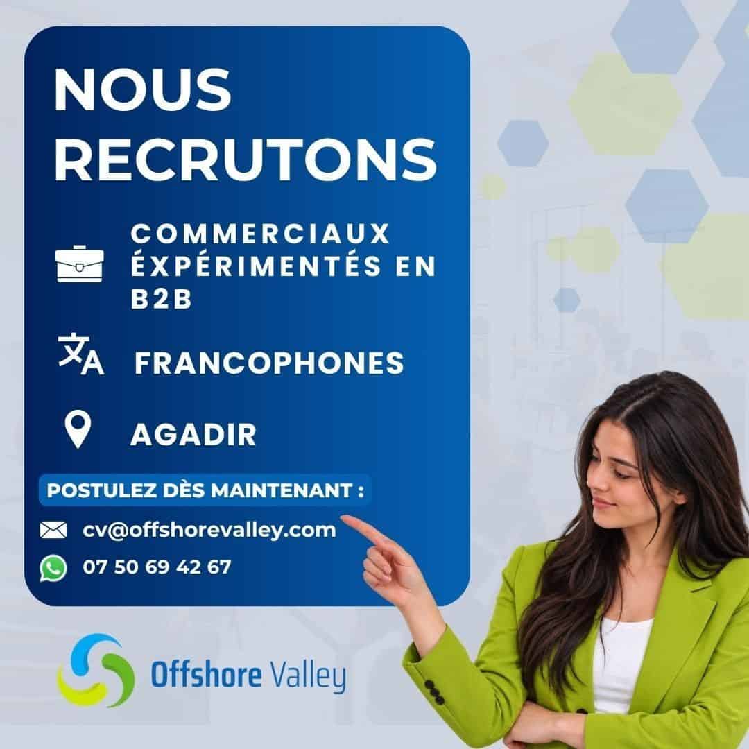 Offshore Valley recrute