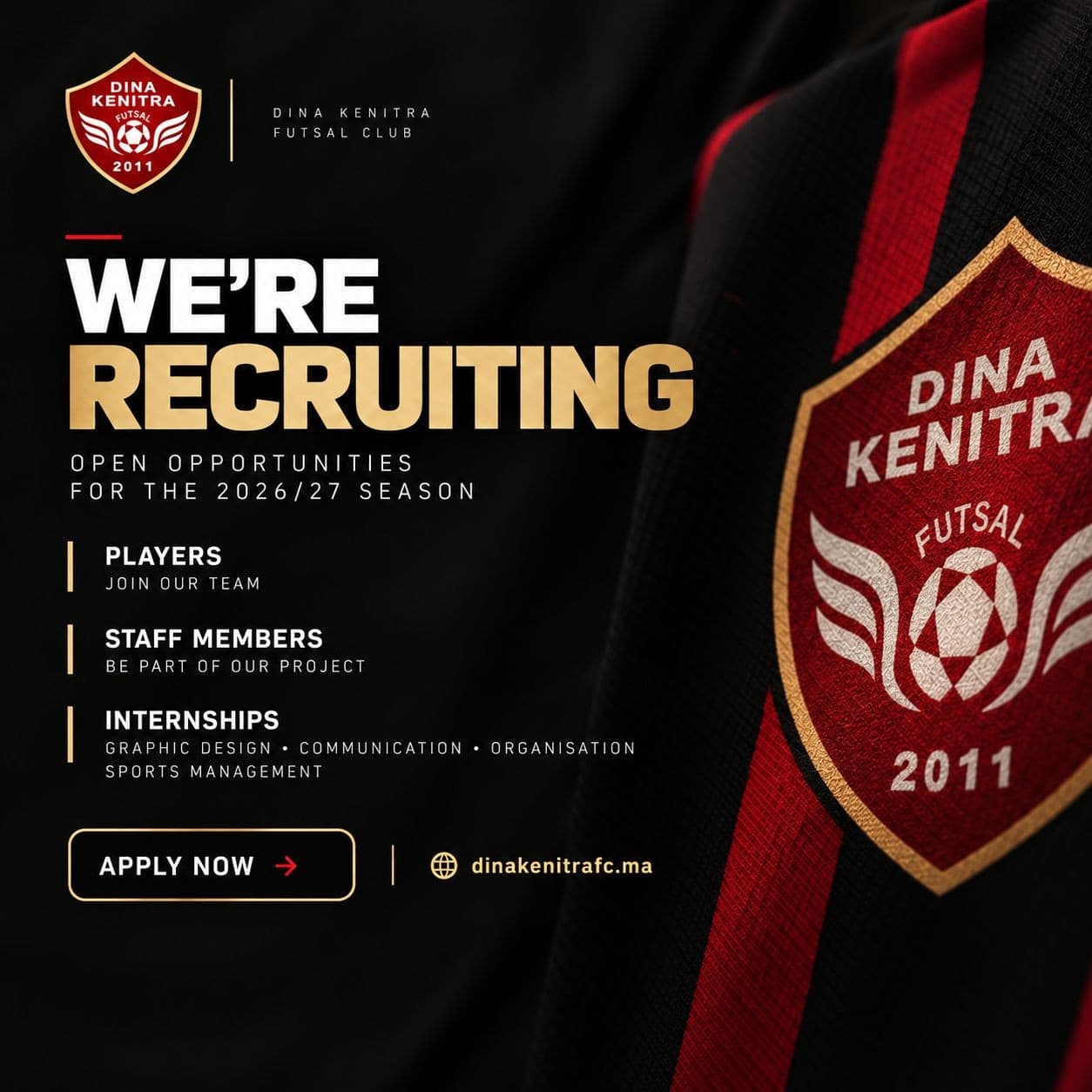 Dina Kénitra FC recrute